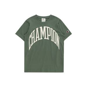 Champion Authentic Athletic Apparel Tričko  zelená / zmiešané farby / biela