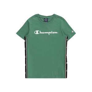 Champion Authentic Athletic Apparel Tričko  zelená / červená / čierna / biela