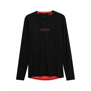 4F Funkčné tričko  jasne červená / čierna