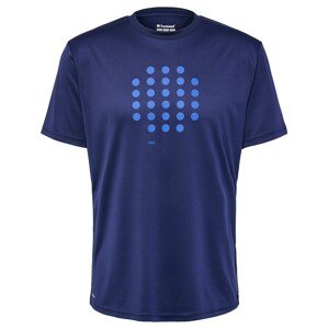 Hummel Funkčné tričko 'Court'  námornícka modrá / svetlomodrá