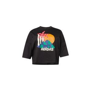 ADIDAS SPORTSWEAR Funkčné tričko 'Farm Rio Graphic '  zmiešané farby / čierna