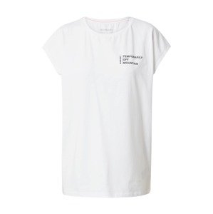 MAMMUT Funkčné tričko 'Off Mountain'  čierna / biela