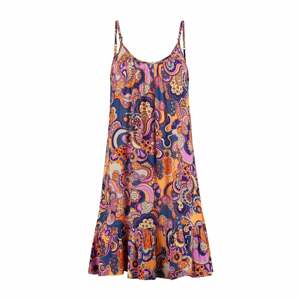 Shiwi Letné šaty 'Ibiza'  béžová / modrá / oranžová / svetloružová