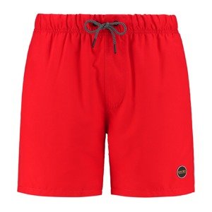 Shiwi Plavecké šortky 'Mike'  červená / čierna