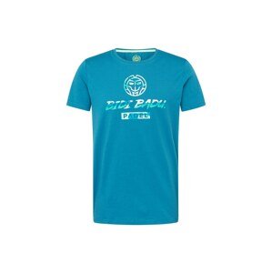 BIDI BADU Funkčné tričko 'Good Vibes'  nebesky modrá / mätová / biela