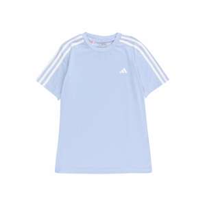 ADIDAS SPORTSWEAR Funkčné tričko 'Train Essentials Aeroready 3-Stripes -Fit'  dymovo modrá / biela