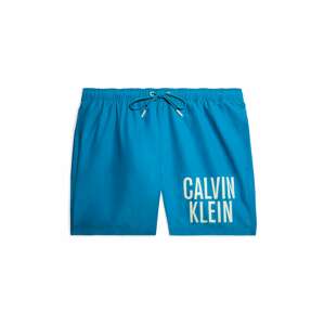 Calvin Klein Underwear Plavecké šortky 'Intense Power'  tyrkysová / biela
