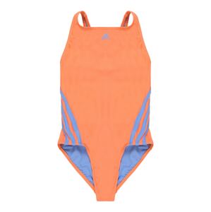 ADIDAS PERFORMANCE Športové plavky '3-Stripes'  dymovo modrá / oranžová