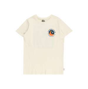 QUIKSILVER Funkčné tričko 'BUBBLESTAMP'  béžová / hnedá / petrolejová / oranžová