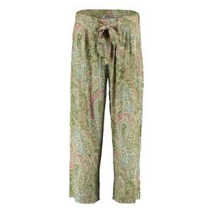 Hailys Plisované nohavice 'Cira'  béžová / svetlomodrá / zelená / ružová