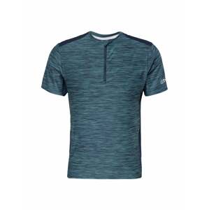 ENDURANCE Funkčné tričko 'Macado'  námornícka modrá / tyrkysová / biela