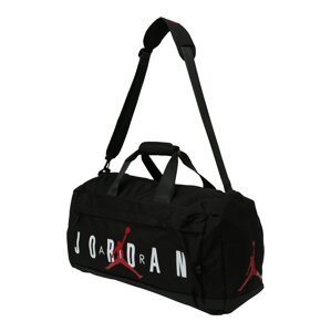 Jordan Športová taška  krvavo červená / čierna / biela