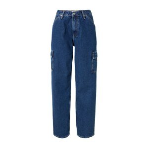 Calvin Klein Jeans Rifľové kapsáče  modrá denim