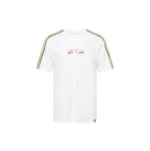 ADIDAS SPORTSWEAR Funkčné tričko 'Optimist 3-Stripes Graphic'  kaki / ružová / biela