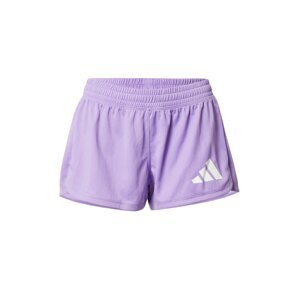 ADIDAS PERFORMANCE Športové nohavice 'Pacer 3-Bar '  fialová / biela