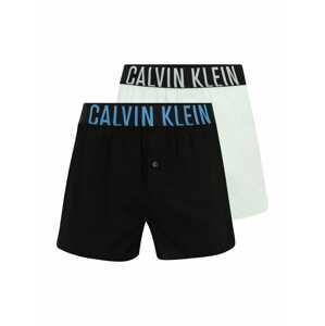 Calvin Klein Underwear Boxerky  nebesky modrá / pastelovo zelená / čierna