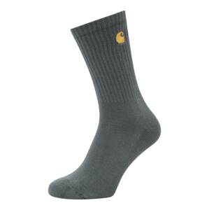 Carhartt WIP Ponožky 'Chase'  sivá / oranžová
