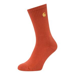Carhartt WIP Ponožky 'Chase'  žltá / hrdzavo červená