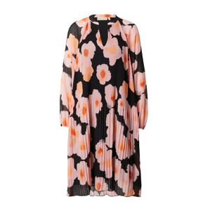 InWear Košeľové šaty 'Desdra'  oranžová / pastelovo ružová / čierna