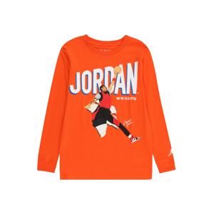 Jordan Tričko  nebesky modrá / mandarínková / oranžovo červená / biela