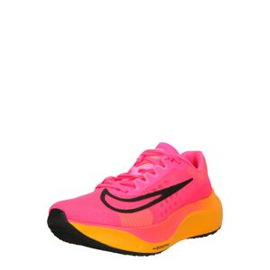 NIKE Športová obuv 'Zoom Fly 5'  svetlooranžová / neónovo ružová / čierna