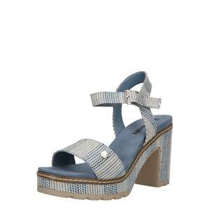 Refresh Remienkové sandále  svetlobéžová / modrá