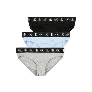 Calvin Klein Underwear Nohavičky  svetlomodrá / sivá melírovaná / čierna / biela