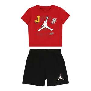 Jordan Joggingová súprava  tmavožltá / červená / čierna / biela