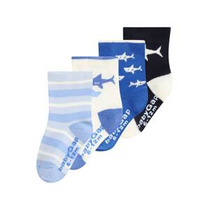 GAP Ponožky 'SHARK'  kráľovská modrá / svetlomodrá / čierna / šedobiela