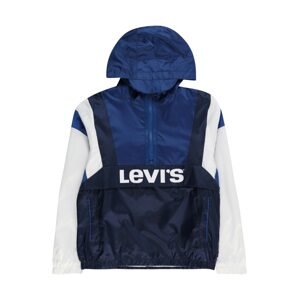 LEVI'S Prechodná bunda  modrá / tmavomodrá / biela