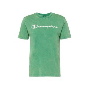 Champion Authentic Athletic Apparel Tričko  trávovo zelená / svetločervená / biela