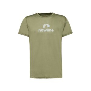 Newline Funkčné tričko 'Henderson'  olivová / biela