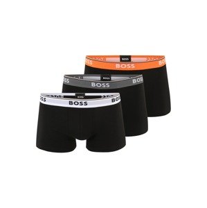 BOSS Black Boxerky  sivá / oranžová / čierna / biela