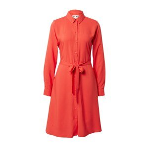 ICHI Košeľové šaty 'Main'  oranžovo červená
