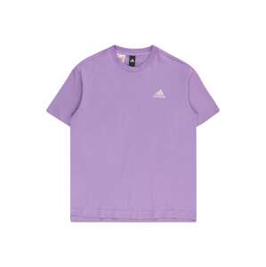 ADIDAS SPORTSWEAR Funkčné tričko  fialová / čierna / strieborná