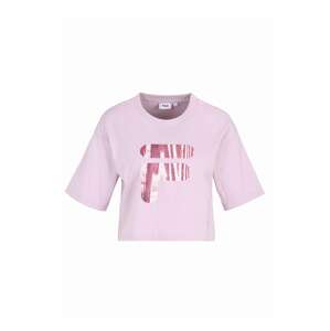 FILA Funkčné tričko 'BOTHEL'  farba lesného ovocia / ružová / biela