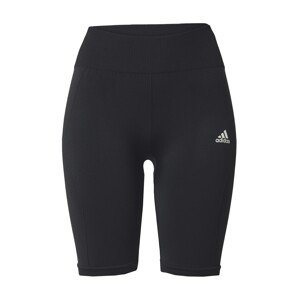 ADIDAS SPORTSWEAR Športové nohavice 'Seamless'  čierna / biela