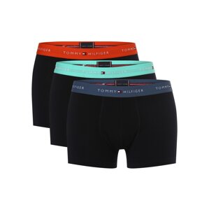 Tommy Hilfiger Underwear Boxerky  námornícka modrá / nefritová / červená / čierna