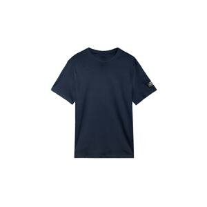 ECOALF Tričko 'Vent'  námornícka modrá / biela