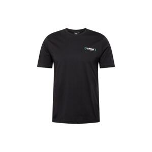 Hummel Funkčné tričko 'Barry'  nefritová / čierna / biela