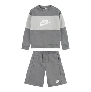 Nike Sportswear Joggingová súprava  sivá / svetlosivá / šedobiela
