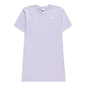 Nike Sportswear Šaty  pastelovo fialová / biela