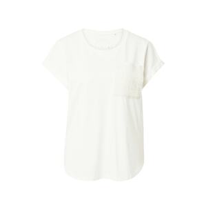 TAIFUN Tričko  biela ako vlna / prírodná biela