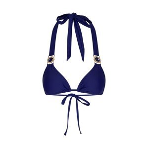 Moda Minx Bikinový top 'Amour'  námornícka modrá / zlatá