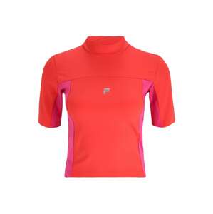 FILA Funkčné tričko 'RIVA'  ružová / pitaya / strieborná