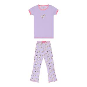 Claesen's Pyžamo  hnedá / fialová / ružová / biela