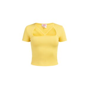 MYMO Tričko  žltá