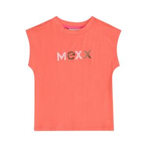 MEXX Tričko  hnedá / oranžová / ružová
