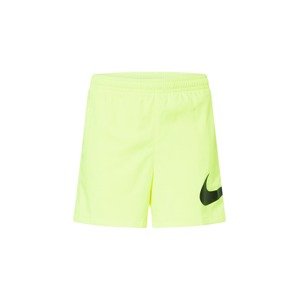 Nike Sportswear Nohavice  žltá / čierna