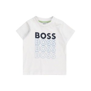 BOSS Kidswear Tričko  modrá / námornícka modrá / svetlomodrá / biela